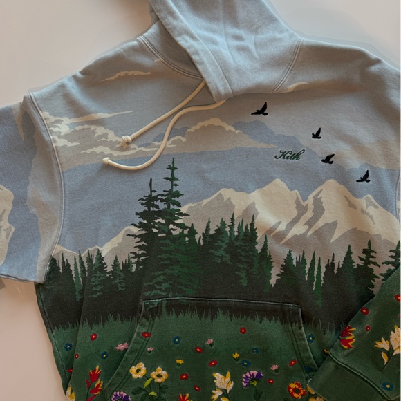 Kith Light Blue Hoodie - Picture 5 of 6